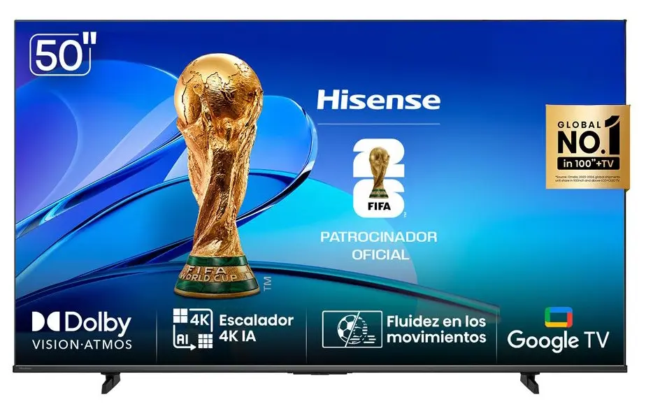 TV Hisense 50" QLED