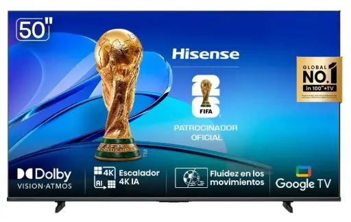 TV Hisense 50" QLED